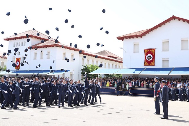 FOTOGRAFÍA. MURCIA (ESPAÑA), 11.07.2019. Entrega de Reales Despachos a 99 nuevos oficiales del Ejército de Aire español, con los Reyes. Ñ Pueblo (10)