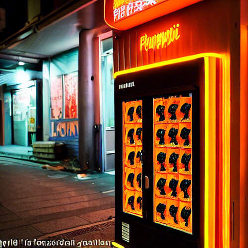 The vending machines of Tokyo