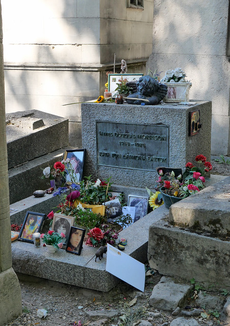 Jim Morrison The Doors Per LeChaise Cemetery Paris France