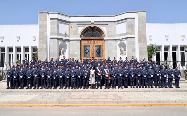 FOTOGRAFÍA. MURCIA (ESPAÑA), 11.07.2019. Entrega de Reales Despachos a 99 nuevos oficiales del Ejército de Aire español, con los Reyes. Ñ Pueblo (11)