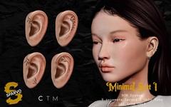 [SPARVO] Minimal Set 1 - Tattoo Ear Lel Evox
