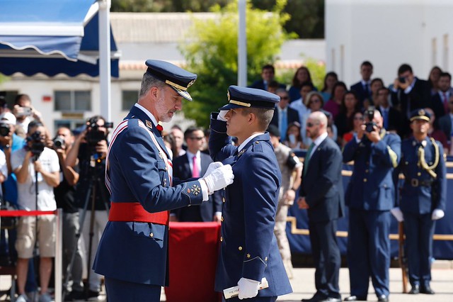 FOTOGRAFÍA. MURCIA (ESPAÑA), 11.07.2019. Entrega de Reales Despachos a 99 nuevos oficiales del Ejército de Aire español, con los Reyes. Ñ Pueblo (14)