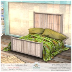 DD Serene Coastal Green Bed-Adult AD