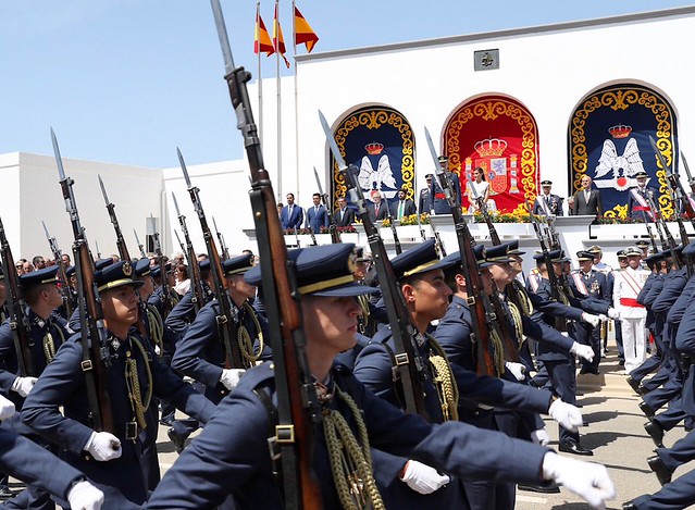 FOTOGRAFÍA. MURCIA (ESPAÑA), 11.07.2019. Entrega de Reales Despachos a 99 nuevos oficiales del Ejército de Aire español, con los Reyes. Ñ Pueblo (12)