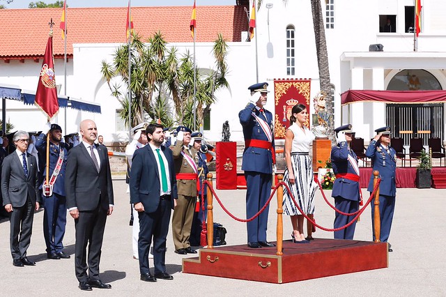 FOTOGRAFÍA. MURCIA (ESPAÑA), 11.07.2019. Entrega de Reales Despachos a 99 nuevos oficiales del Ejército de Aire español, con los Reyes. Ñ Pueblo (6)