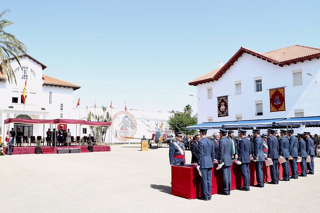 FOTOGRAFÍA. MURCIA (ESPAÑA), 11.07.2019. Entrega de Reales Despachos a 99 nuevos oficiales del Ejército de Aire español, con los Reyes. Ñ Pueblo (2)