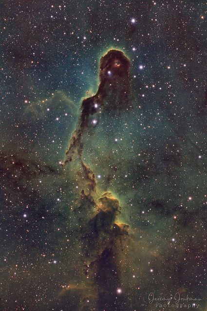 Elephant trunk nebula (IC1396)