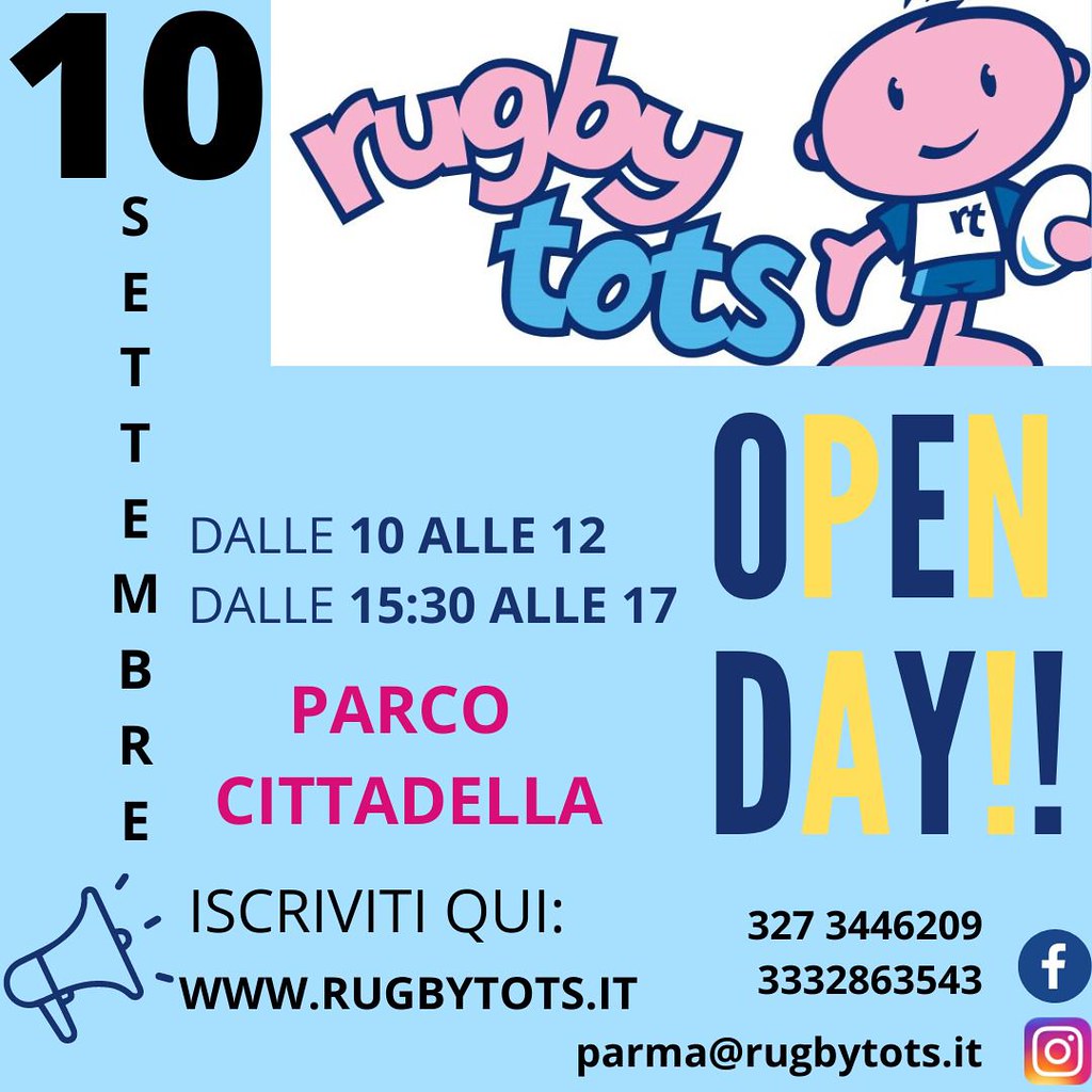 Open day Rugbytots 10.09.22