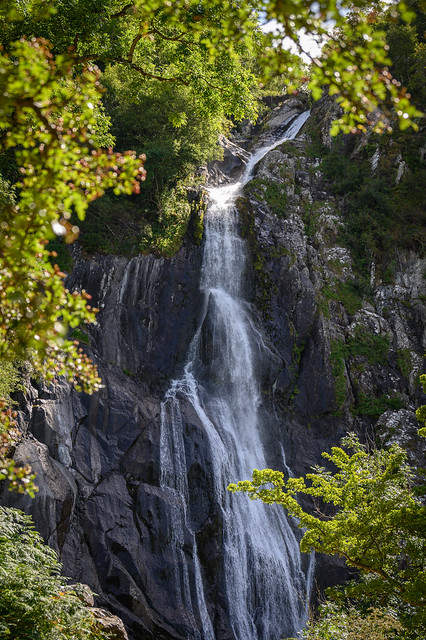 Wales 2022 - Aber Falls waterfall