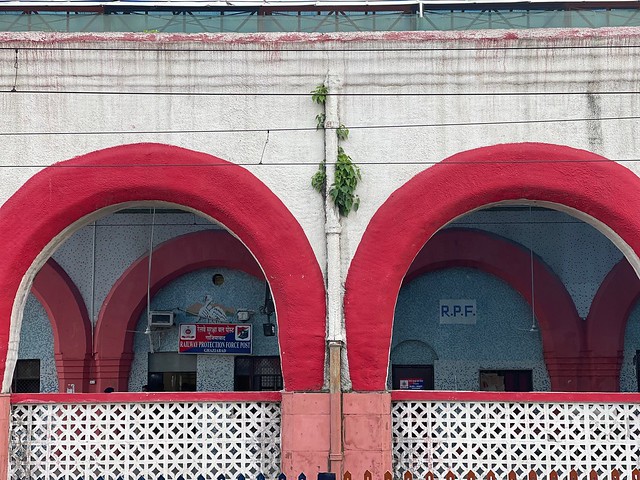 City Landmark - Red Arches, Ghaziabad Railway Junction