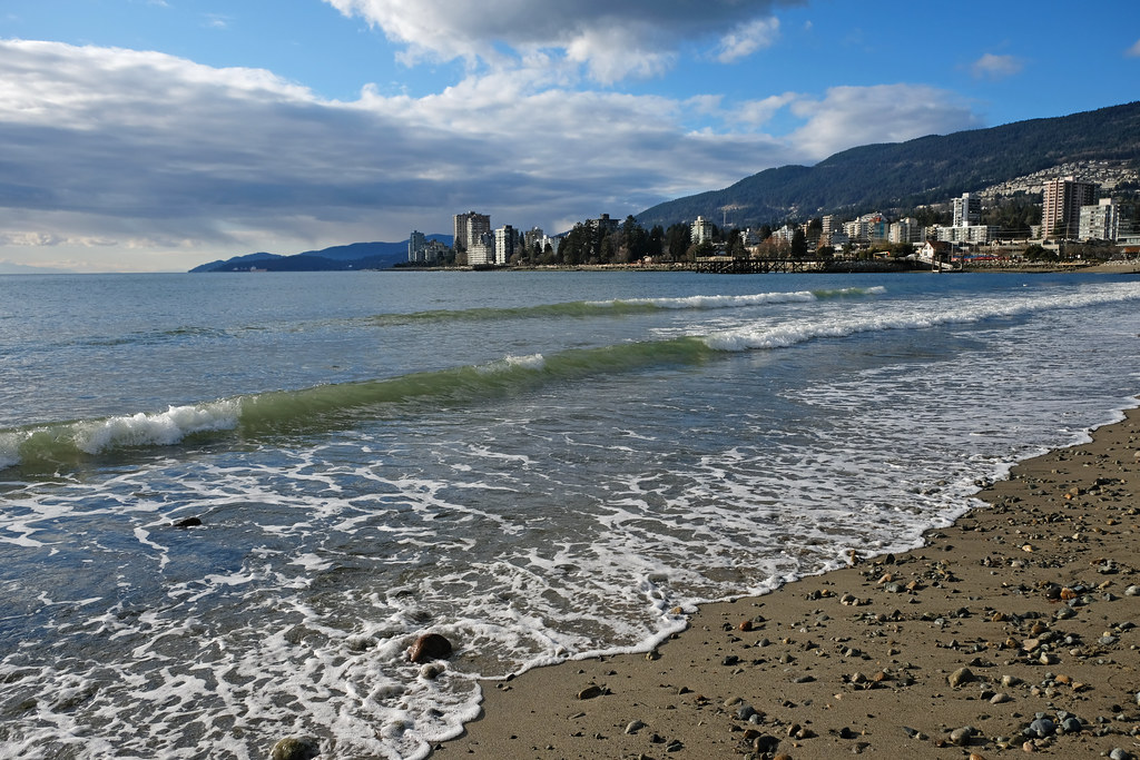 Ambleside Beach, West Vancouver, BC, Canada