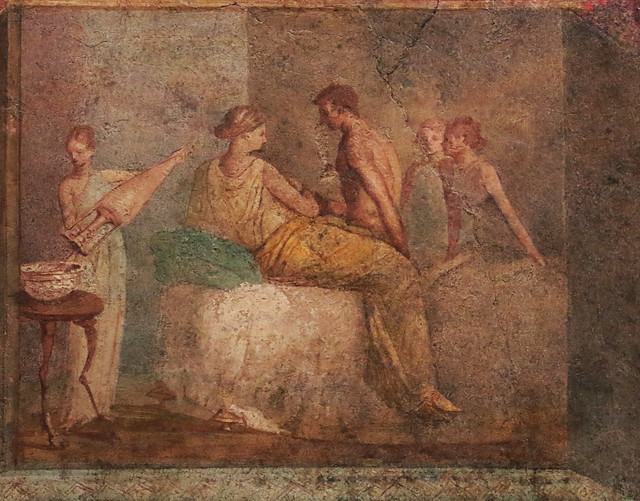 Affreschi del Cubiculum - Villa di Castel di Guido - Museo Romano di Palazzo Massimo alle terme