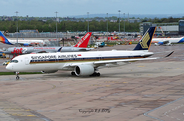 Airbus A350-941 9V-SMM Singapore Airlines