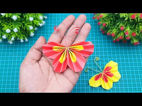 Beautiful Paper Butterfly Wall Hanging Crafts, Easy Paper…