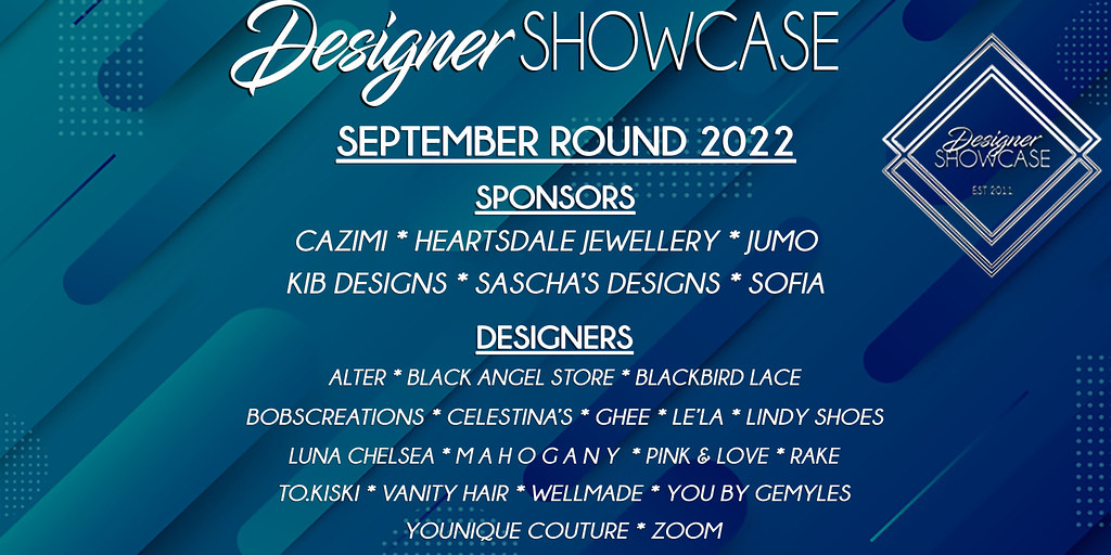 Designer Showcase -September Round – 2022