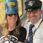 Deputy Conductor Sarah and Amtrak Conductor Chris California Zephyr 

CHI --&amp;gt; DAV