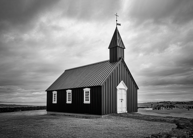 The Black Church at Búðir, Snæfellsnes