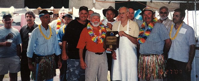 Photo Series: People Tell Stories: An archive photo from the Drumbo Lions Club - June 2004 at the annual Lions Club BBQ