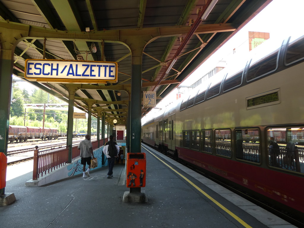 Esch-sur-Alzette railway station, Luxembourg