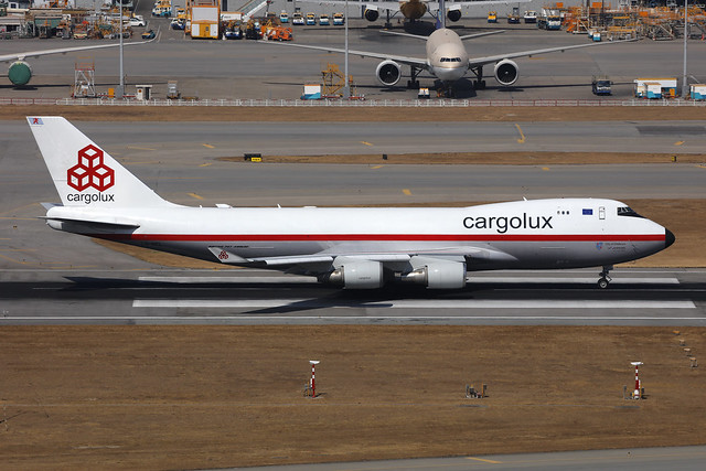 LX-NCL, Boeing 747-400F, Cargolux, Hong Kong