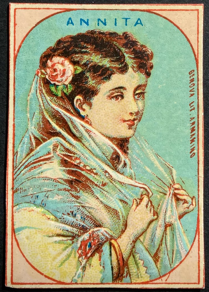 Matchbox label Italia 1890