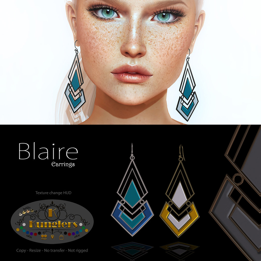 KUNGLERS – Blaire earrings