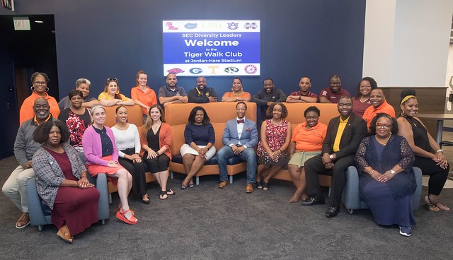 A group of SEC diversity leaders in Auburn