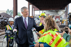 Governor Baker receives update on Orange Line repairs