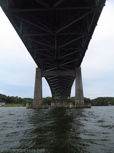 Underneath the Irondequoit Bay Bridge, Webster, New York