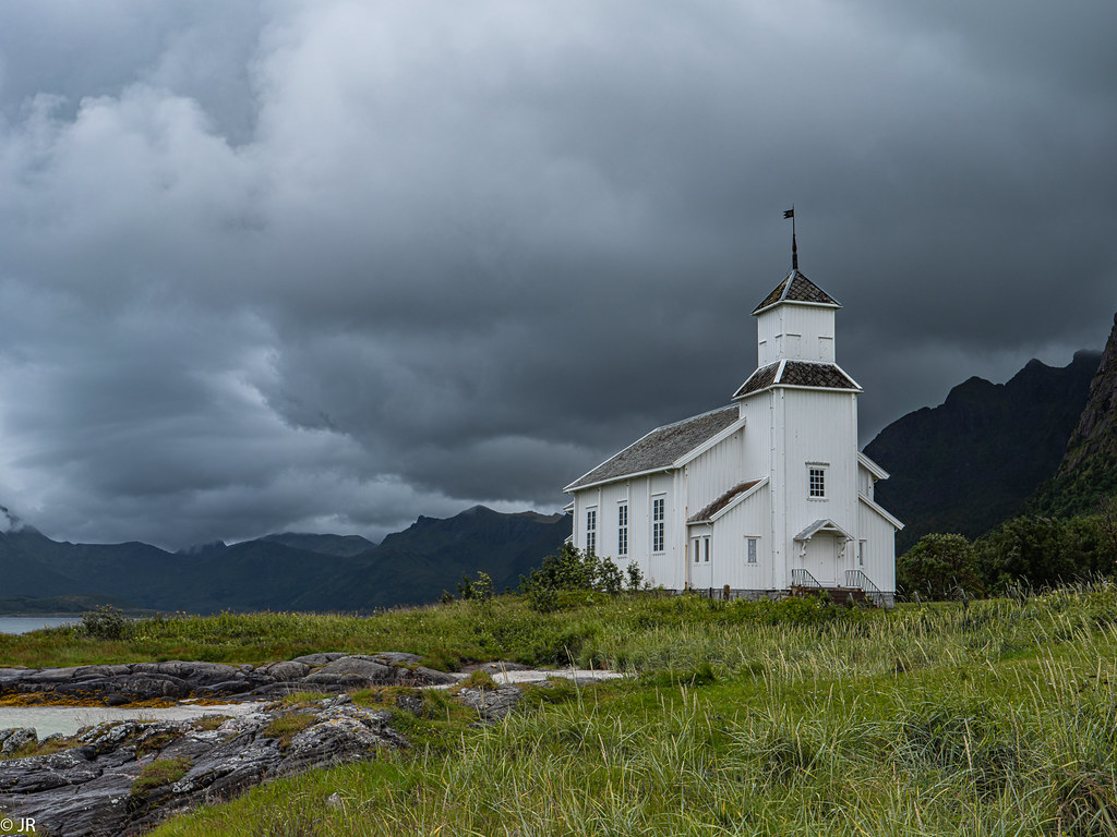 Alta resolución,Gimsoya Kirke (Church). Lofoten | En la isla… | Flickr