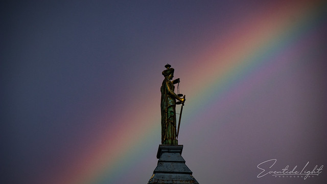 Lady Justice and the Rainbow