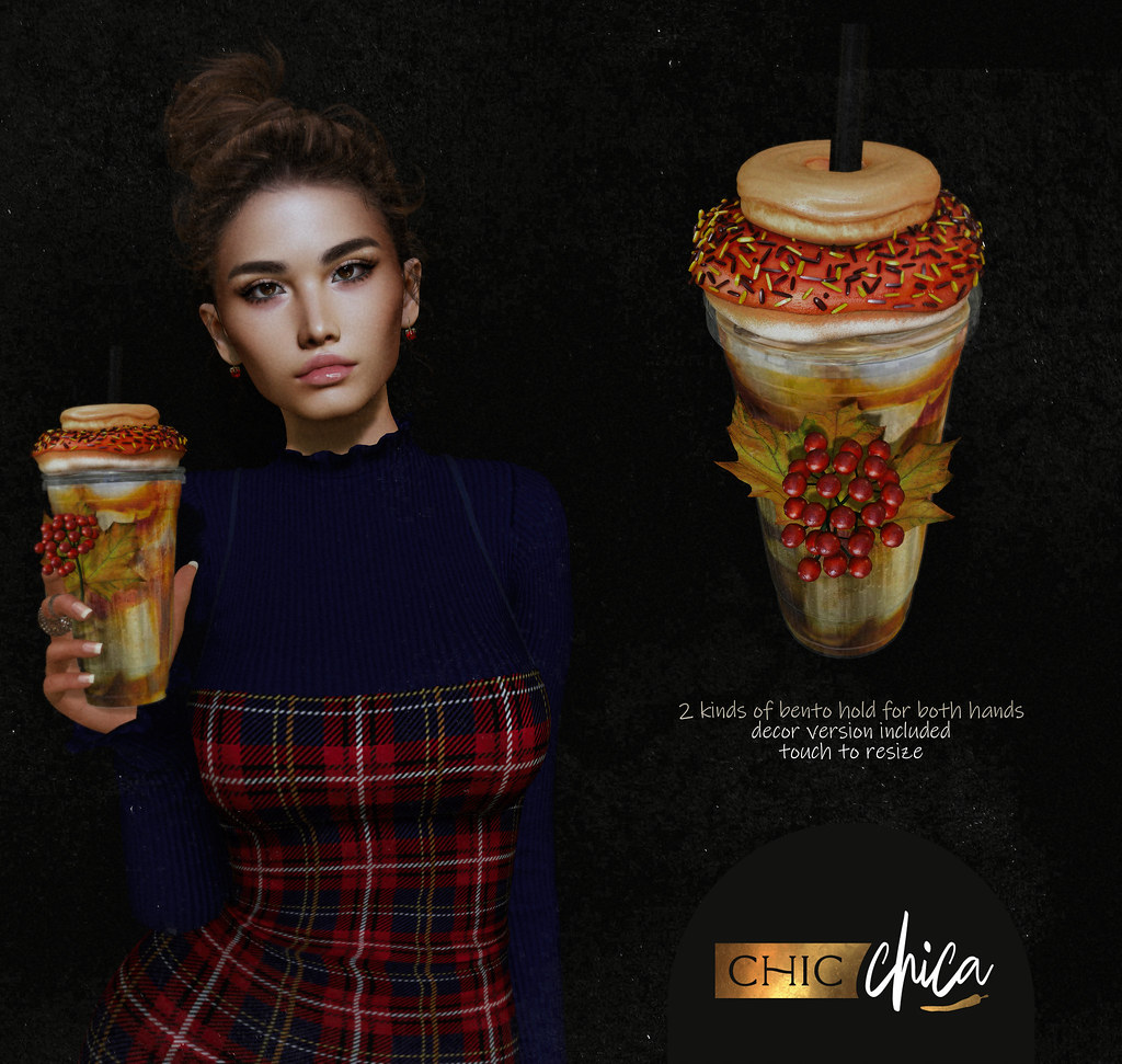 Fall iced coffee by ChicChica @ Collabor88