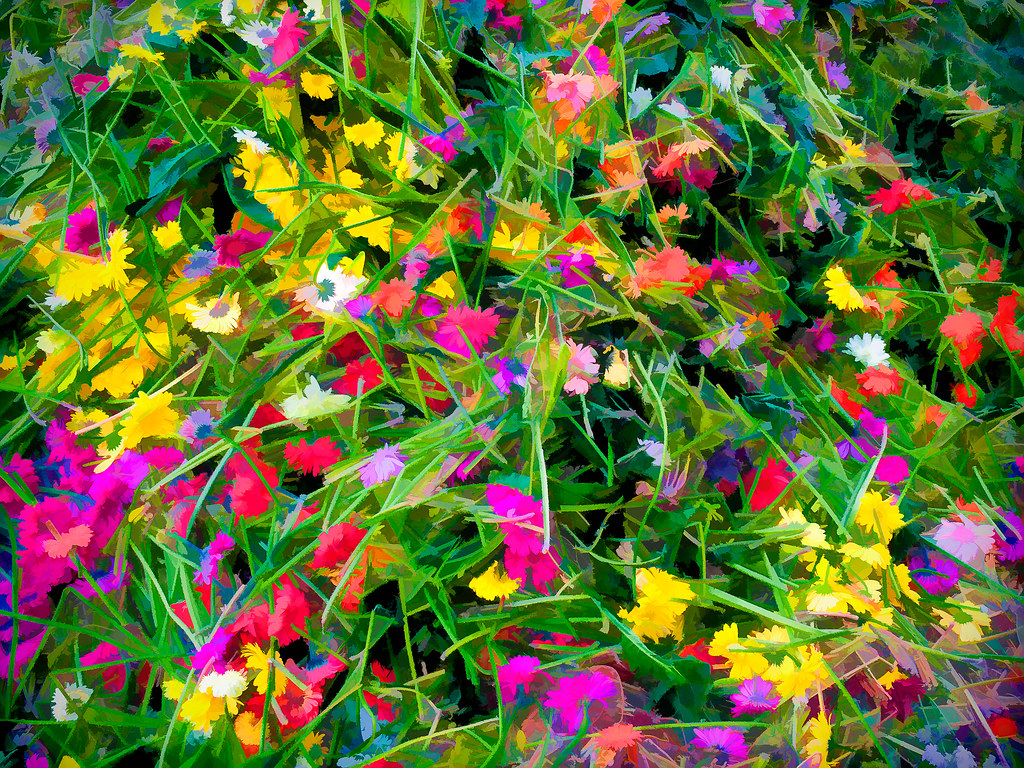 Flower Pile by Ken Pfeiffer