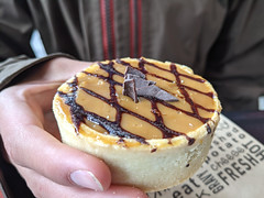 Salted caramel tart from Peaked Pies