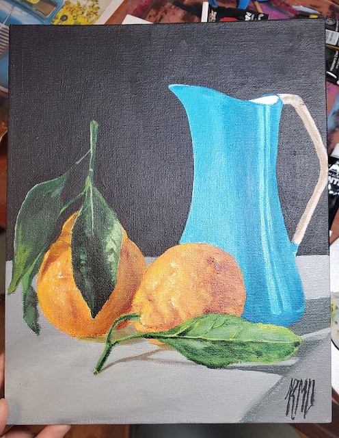 Still life with oranges 😏