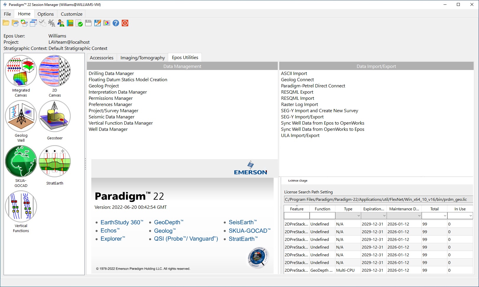 Working with Emerson Paradigm 22 build 2022.06.20 full