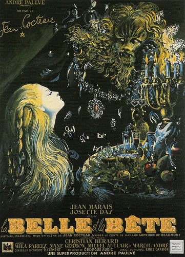 French film poster for La Belle et la Bête (1946)