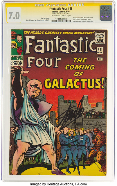 Fantastic Four #48 SS/CGC 7.0
