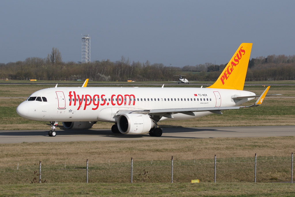 TC-NCK Airbus A320-251N Pegasus Airlines Stansted 26th March 2022