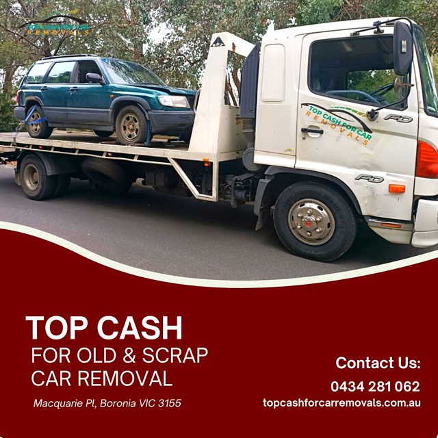 Top Cash For Old & Scrap Car Removal