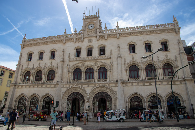 Lisbon’s central station.