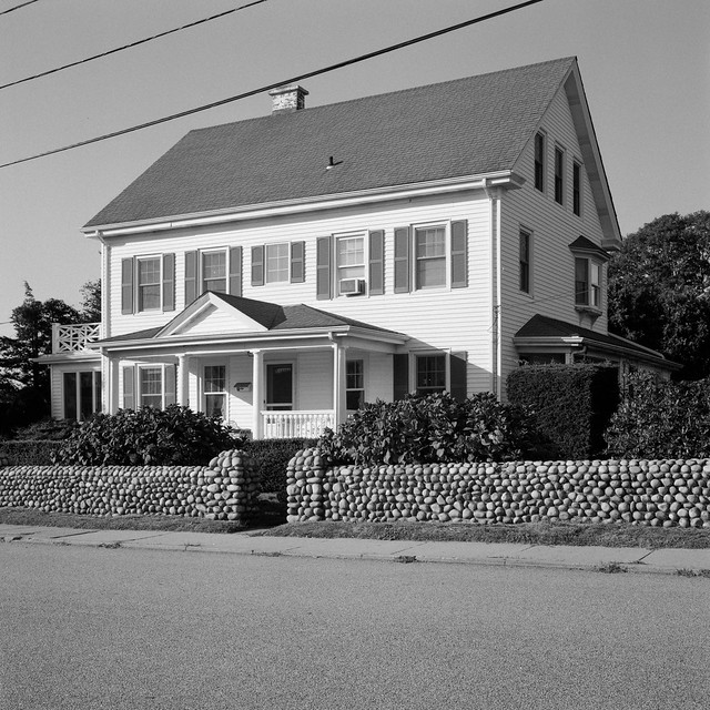 New England shore house