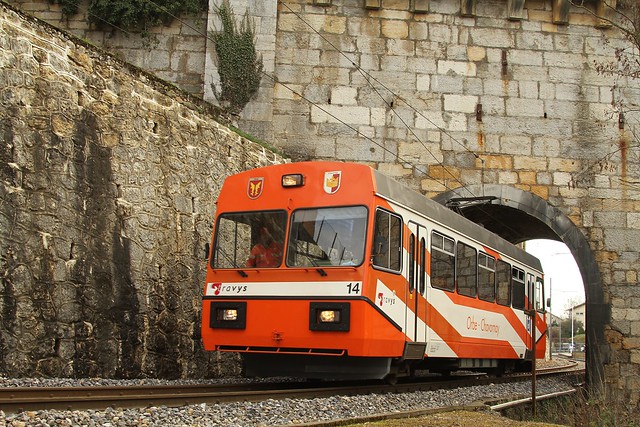 Trains de l'Orbe Chavornay (Suisse)