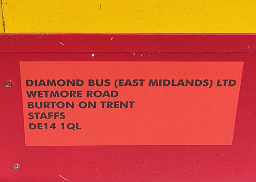 SN11 BMV ‘Diamond Bus (East Midlands) Ltd’. No. 40526, Midland Classic. Alexander Dennis Ltd. (ADL) E40D / ‘ADL’ Enviro400 /3 on Dennis Basford’s railsroadsrunways.blogspot.co.uk’
