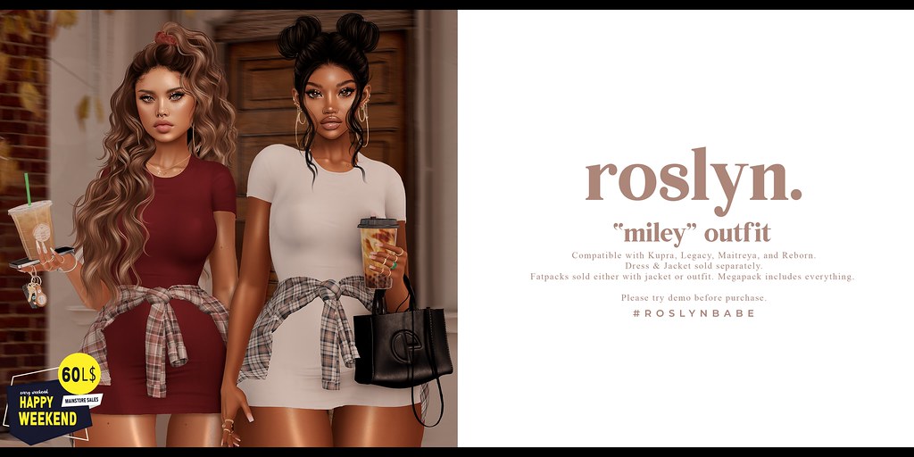 roslyn. “Miley" Outfit @ Mainstore // GIVEAWAY!