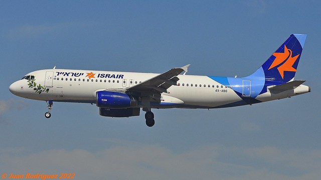 4X-ABG - Israir Airlines - Airbus A320-232 - PMI/LEPA