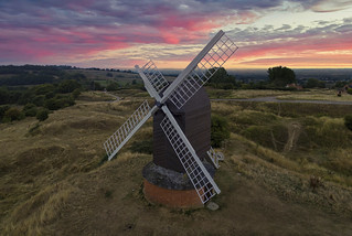Sunset at Brill Windmill - Explored September 10, 2022