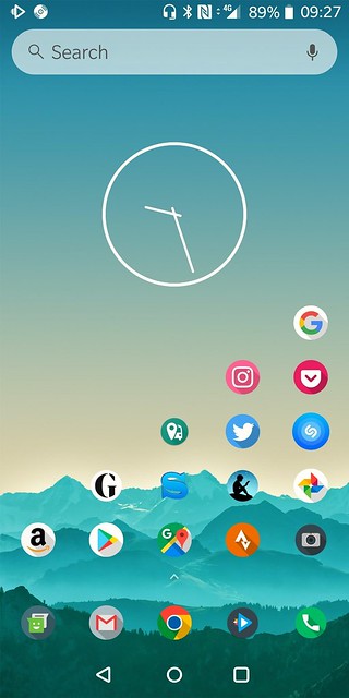 My most perfect android phone home screen setup