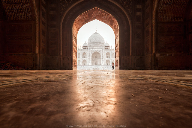 Taj Mahal sunrise, India