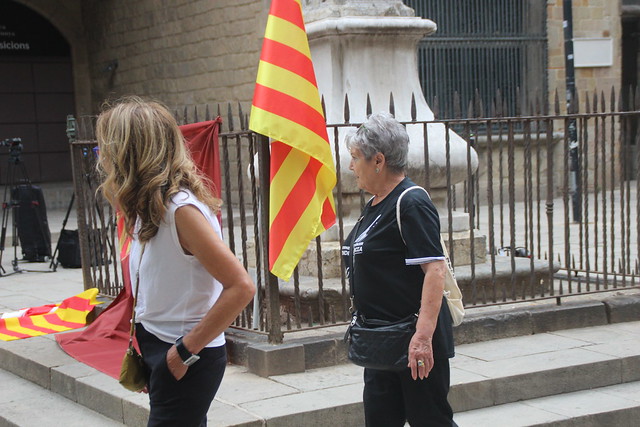 FOTOGRAFÍA. BARCELONA (ESPAÑA), 11.09.2022. , movilizados por la Asociación Cultural Somatemps y Fundación DENAES por la Defensa de la Nación Española. Ñ Pueblo (15)